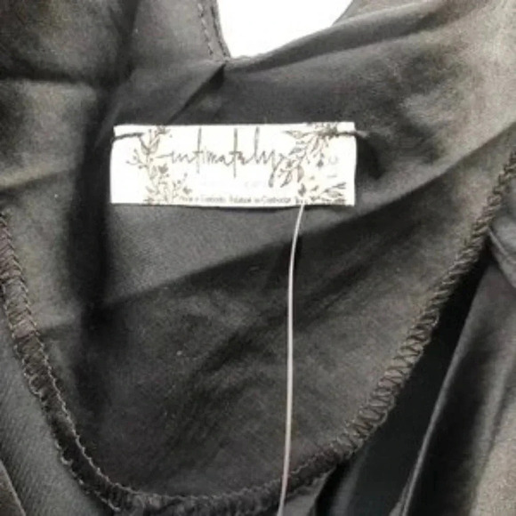 FREE PEOPLE Slip Dress Mini What I Want Satin Women's Sz L NWT 🙌🏻✨⏰💭🤝⌛️ - Picture 8 of 14